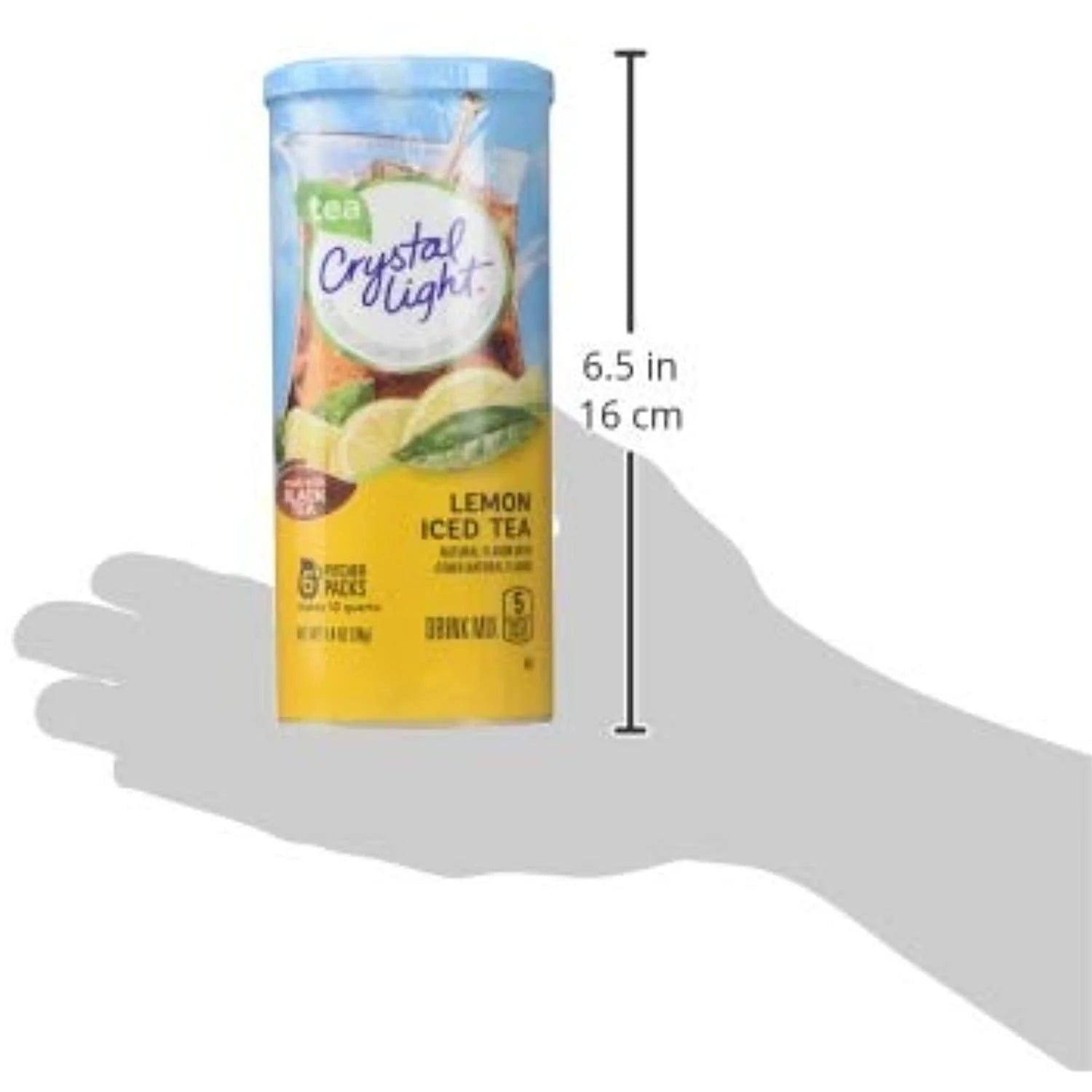 Lemon Iced Tea Drink Mix, 12-Quart Canister (Pack Of 3) J548