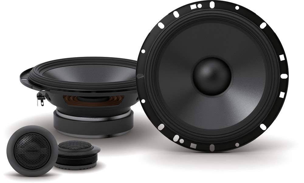 2 Pairs 6.5x22 Car Audio Component Speakers with Tweeters F246403