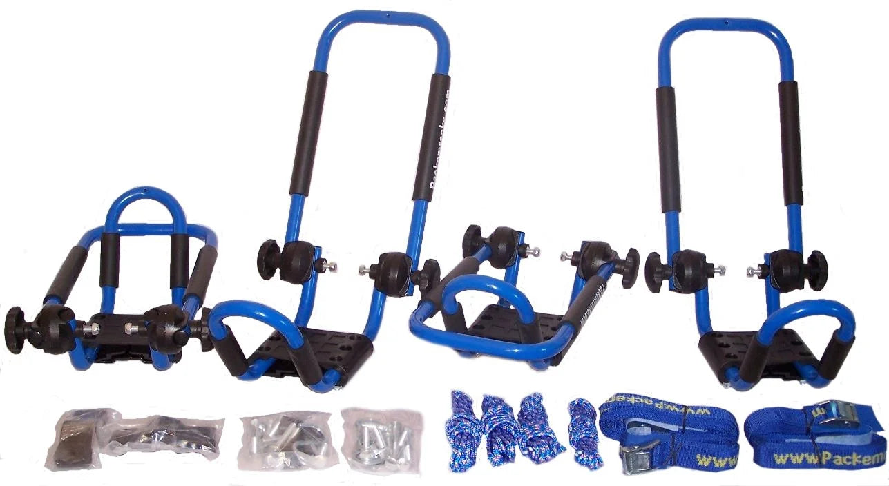 FOLDING KAYAK RACK ROOF TOP AND WALL CARRIER BUNDLE S874504