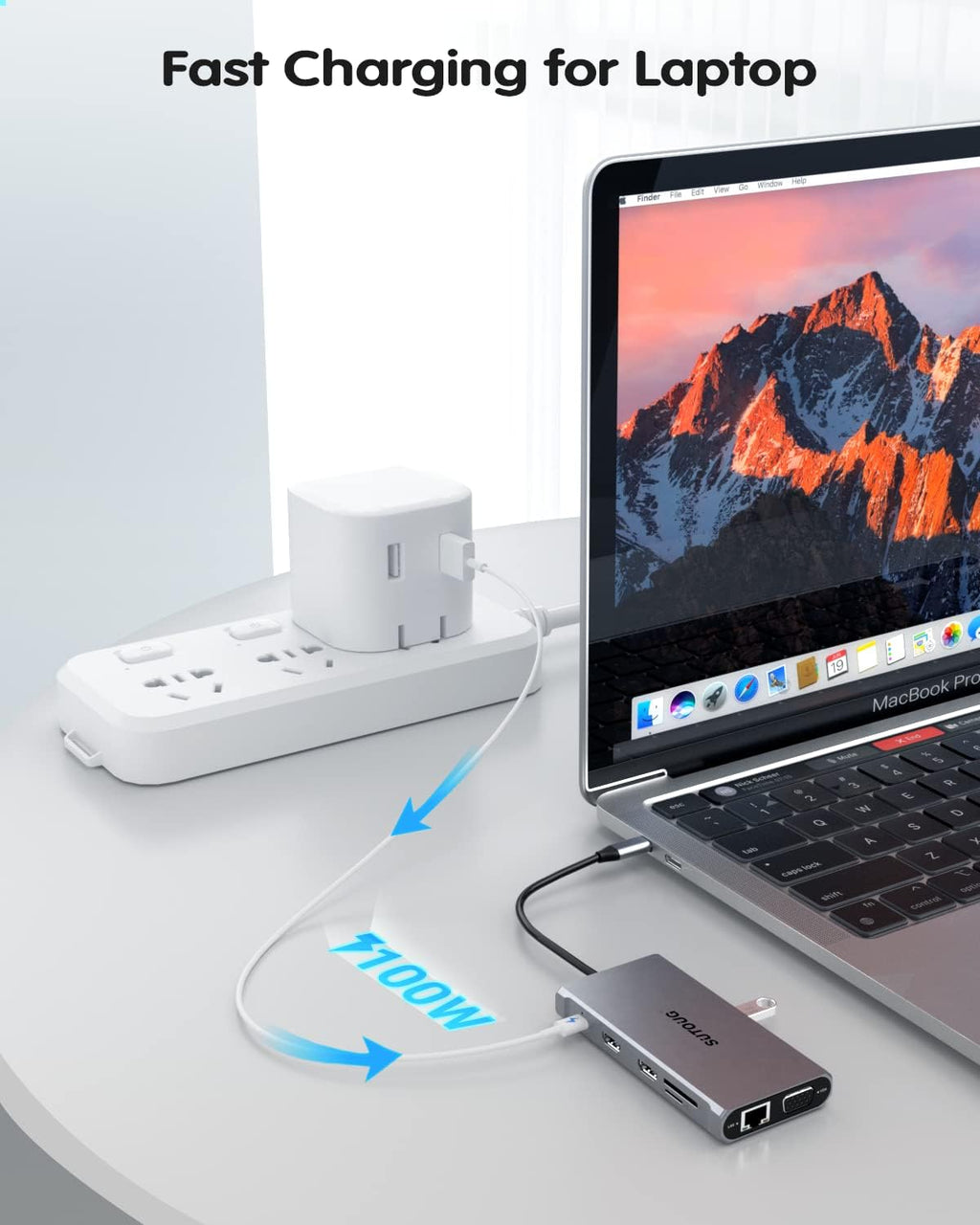 12 in 1 USB C Hub with Dual HDMI 4K VGA Ethernet PD 3.0 USB-C 3.0 TF/SD Card Slot X25865