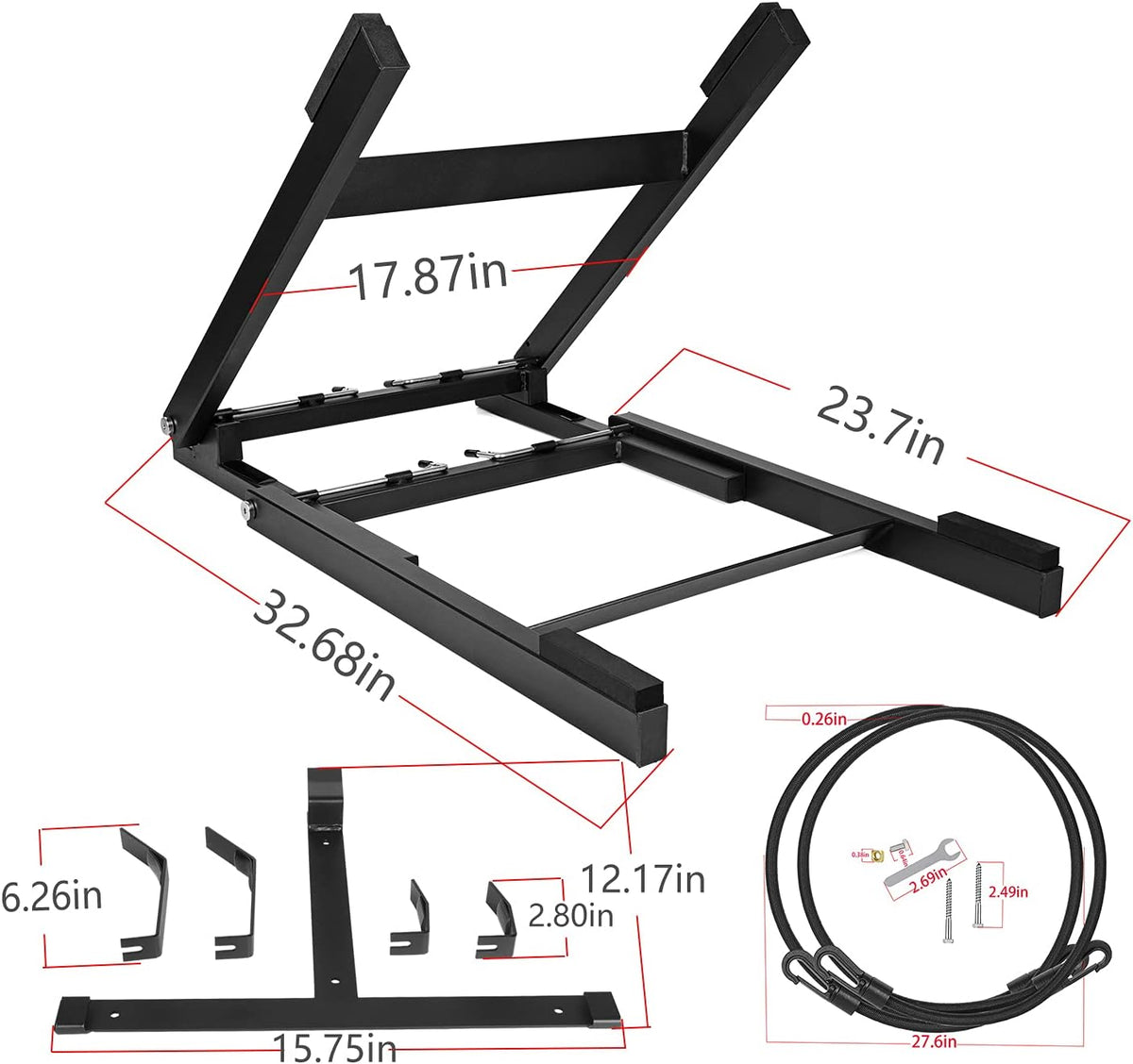 Hardtop Storage Rack for Jeep Wrangler JL & JK & Renegade T432