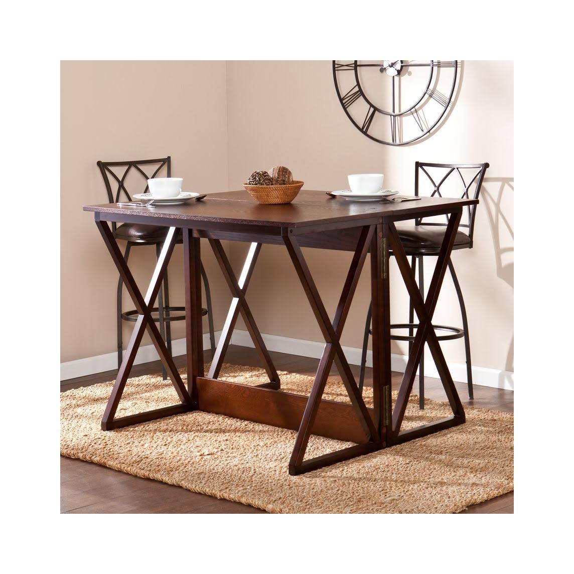 Espresso Counter Height Table W718235