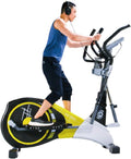 Yellow/Black Motorized Elliptical Cross Trainer W33353