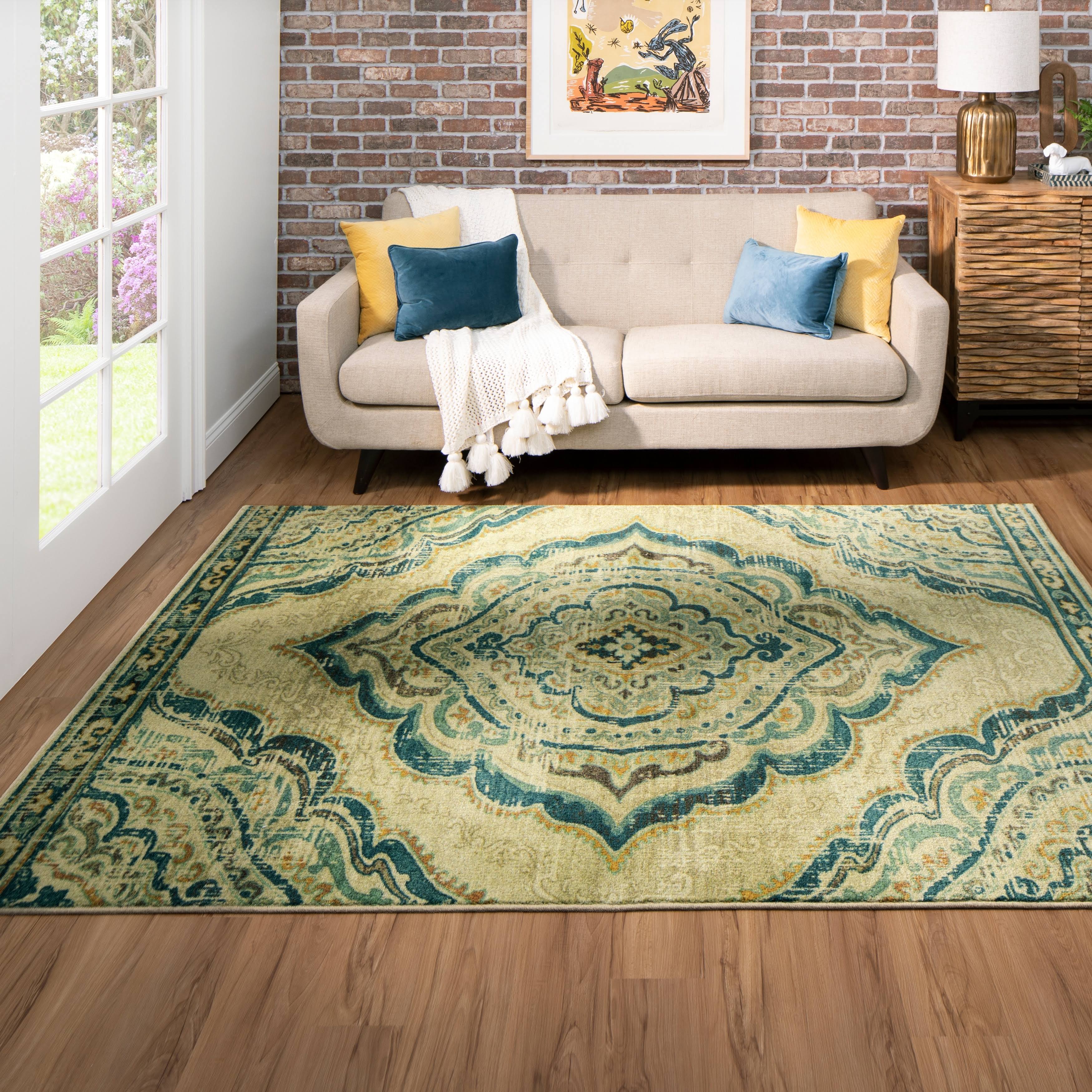 Blue Prismatic Runner L68306