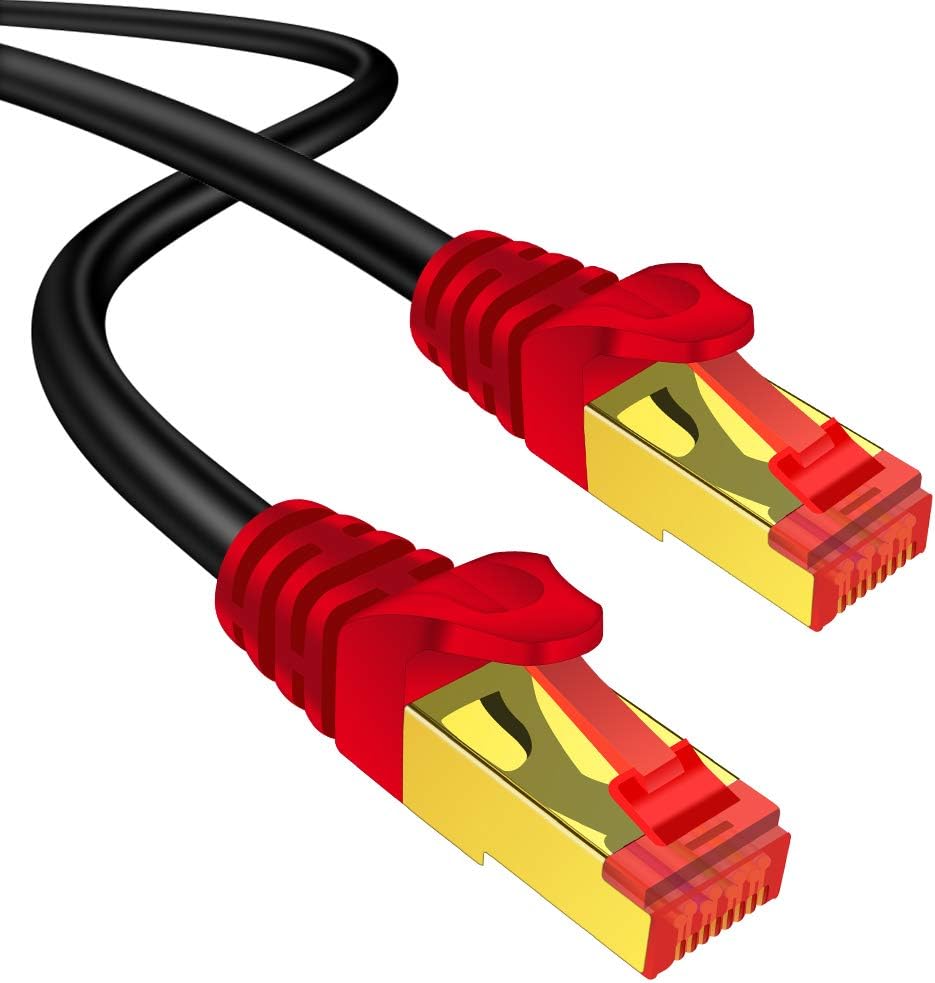 Outdoor Cat 7 Ethernet Cable 125 ft SSTP Waterproof Direct Burial C998349