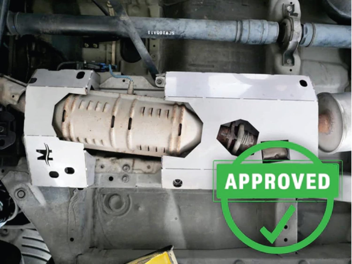 Stainless Steel Catalytic Converter Protection for Honda Element 2003-2011 2WD & 4WD V37805