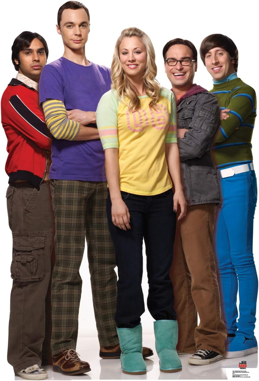 Sheldon Cooper Cardboard Cutout Standup Pack of 2 Z199