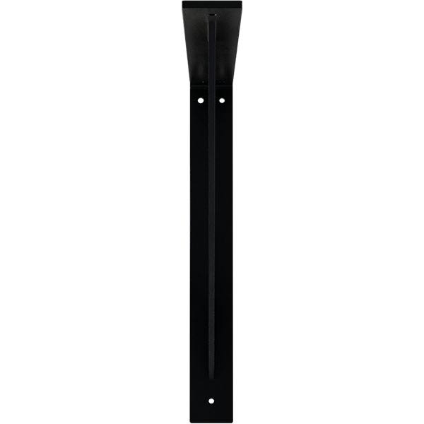 Traditional Steel Bracket, Powder Coated Black M963067