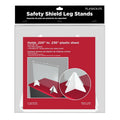 Safety Shield Leg Stands - Pack of 12 M3230