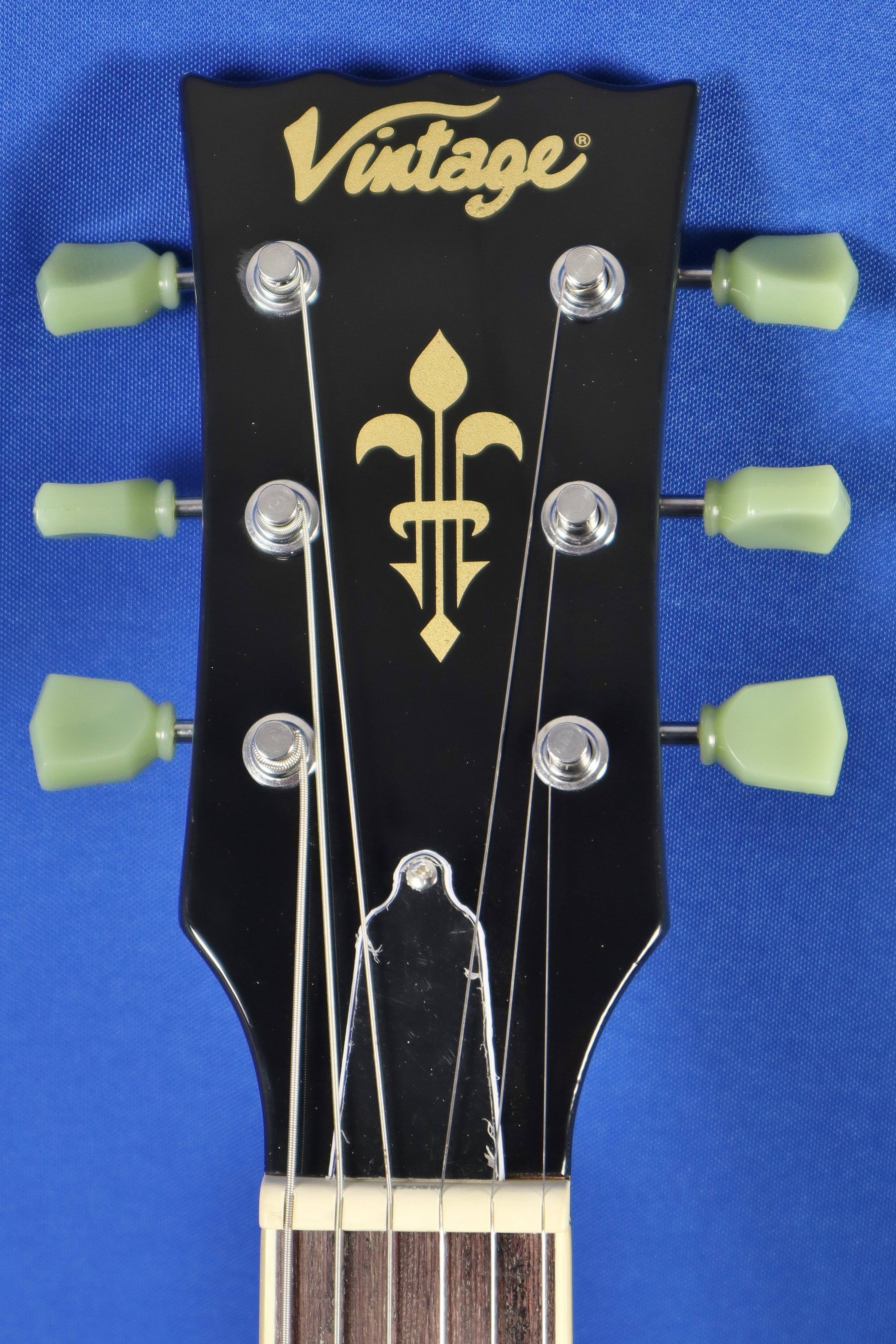 Semi-Hollow Sunburst Electric Guitar P561824