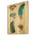 Natural Pine Wood Cabin & Lodge Print T31033