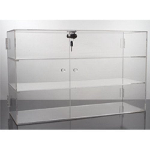 3 Shelves Display Showcase with Locking Doors O36930
