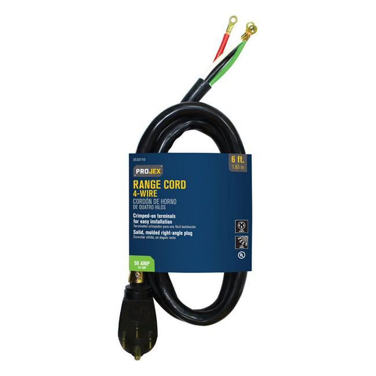 6 ft. Range Cord - Black T357102