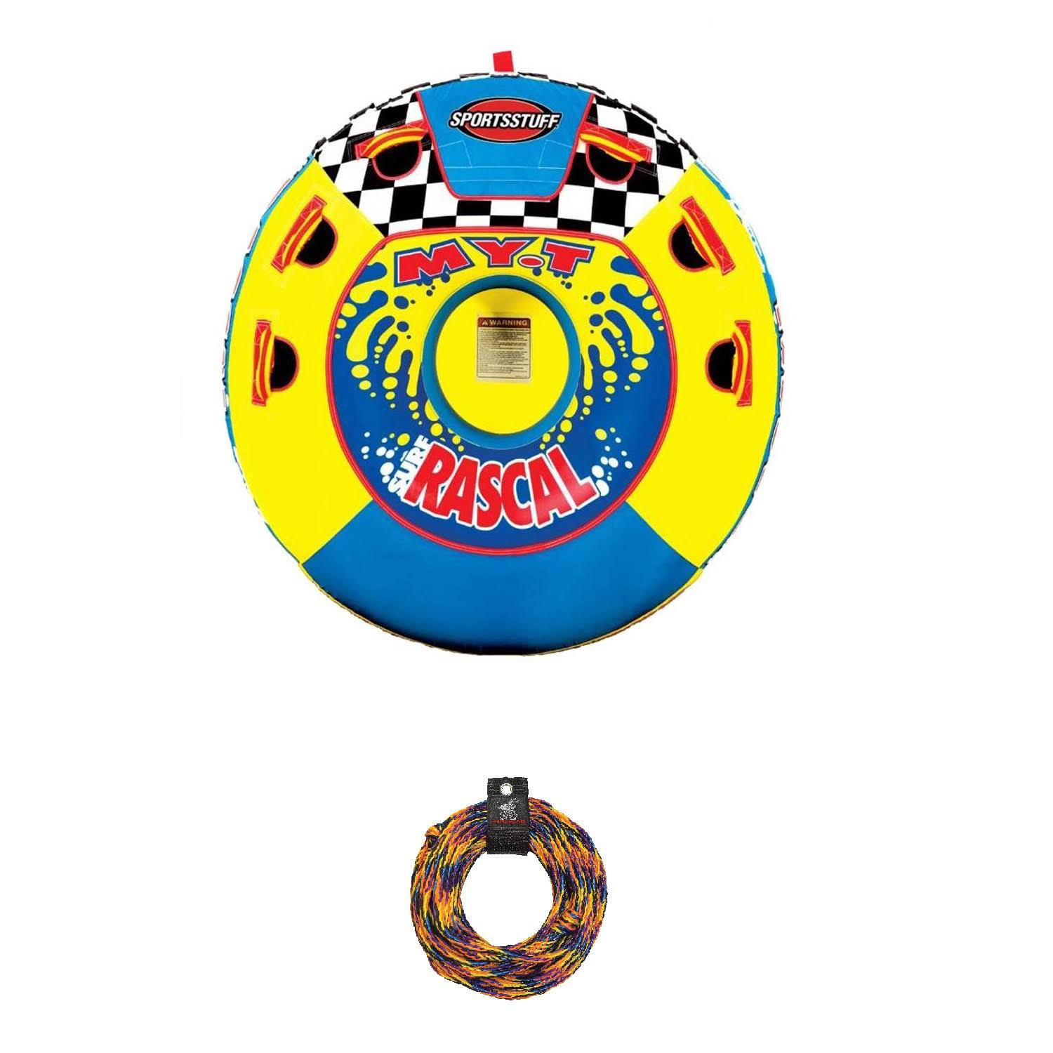 Single Rider Towable Boat Tube with Rope Q1580