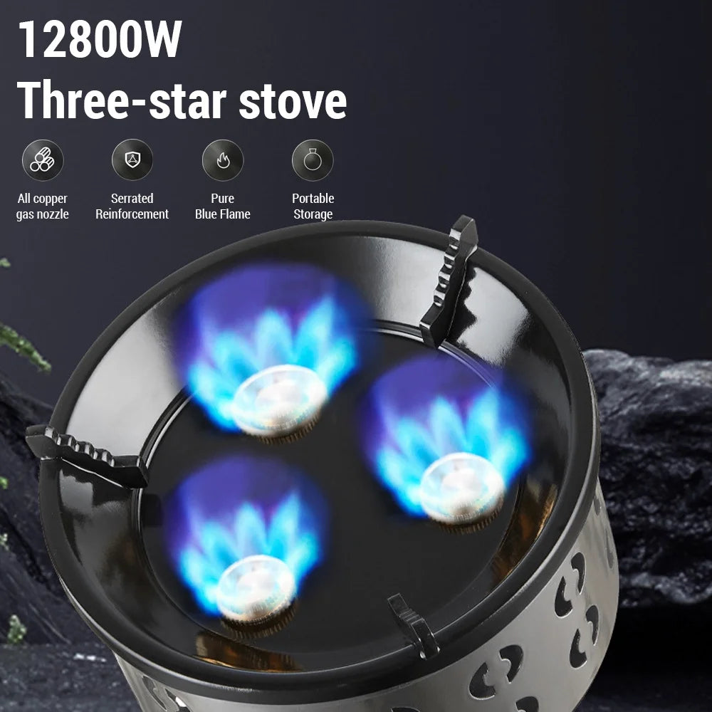 Compact Windproof Portable Gas Stove H782