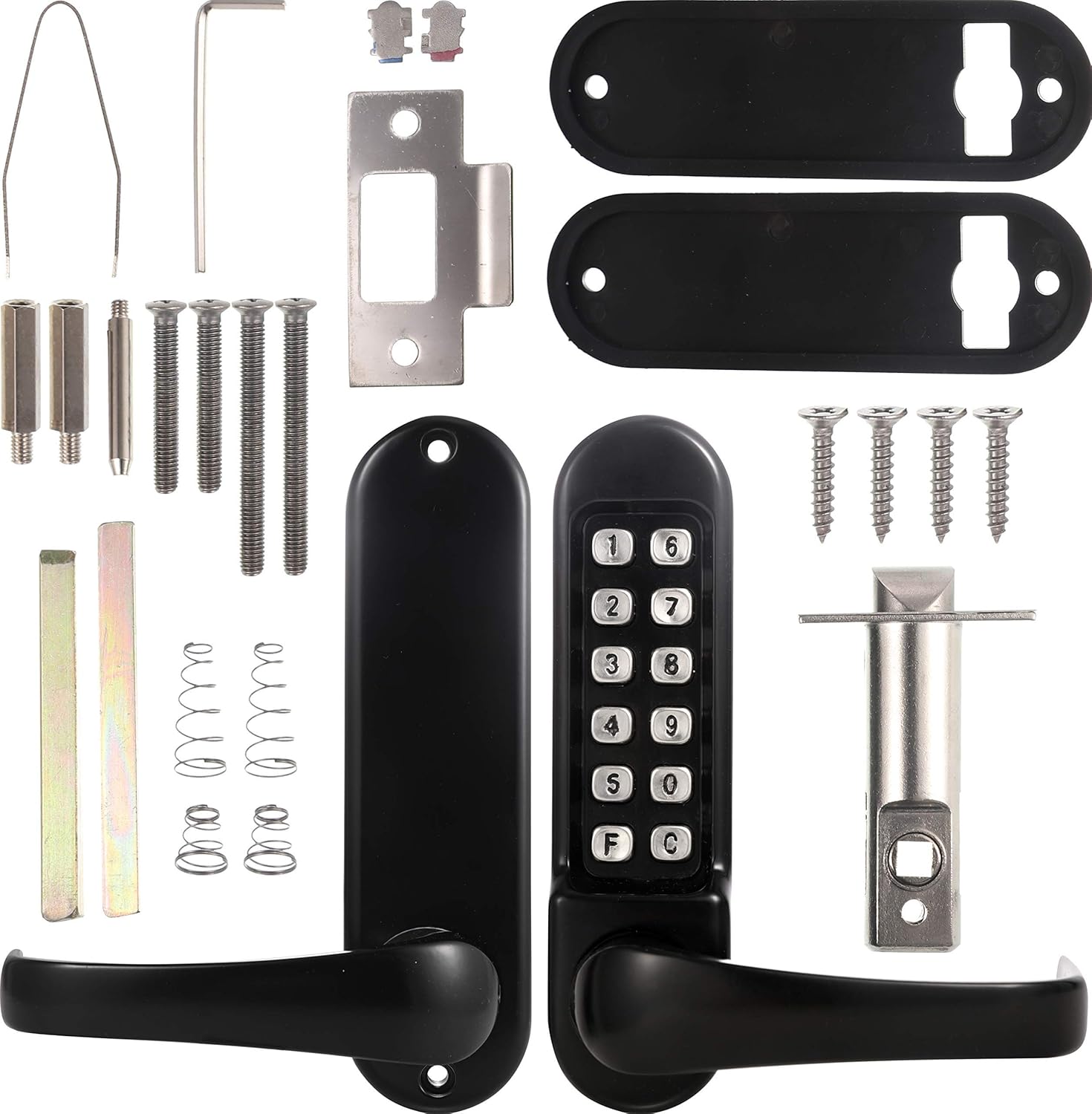 Mechanical Push Button Keypad Lock X63435