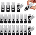100 Pack 8GB USB 2.0 Flash Drive Black U706816