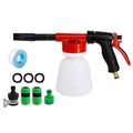 Car Wash Foam Sprayer Nozzle Kit with 1 Liter Bottle Universal Connectors P189