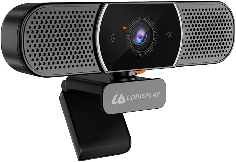 3 in 1 HD 1080p Webcam with Microphone and Speakers, Pack of 2 V283