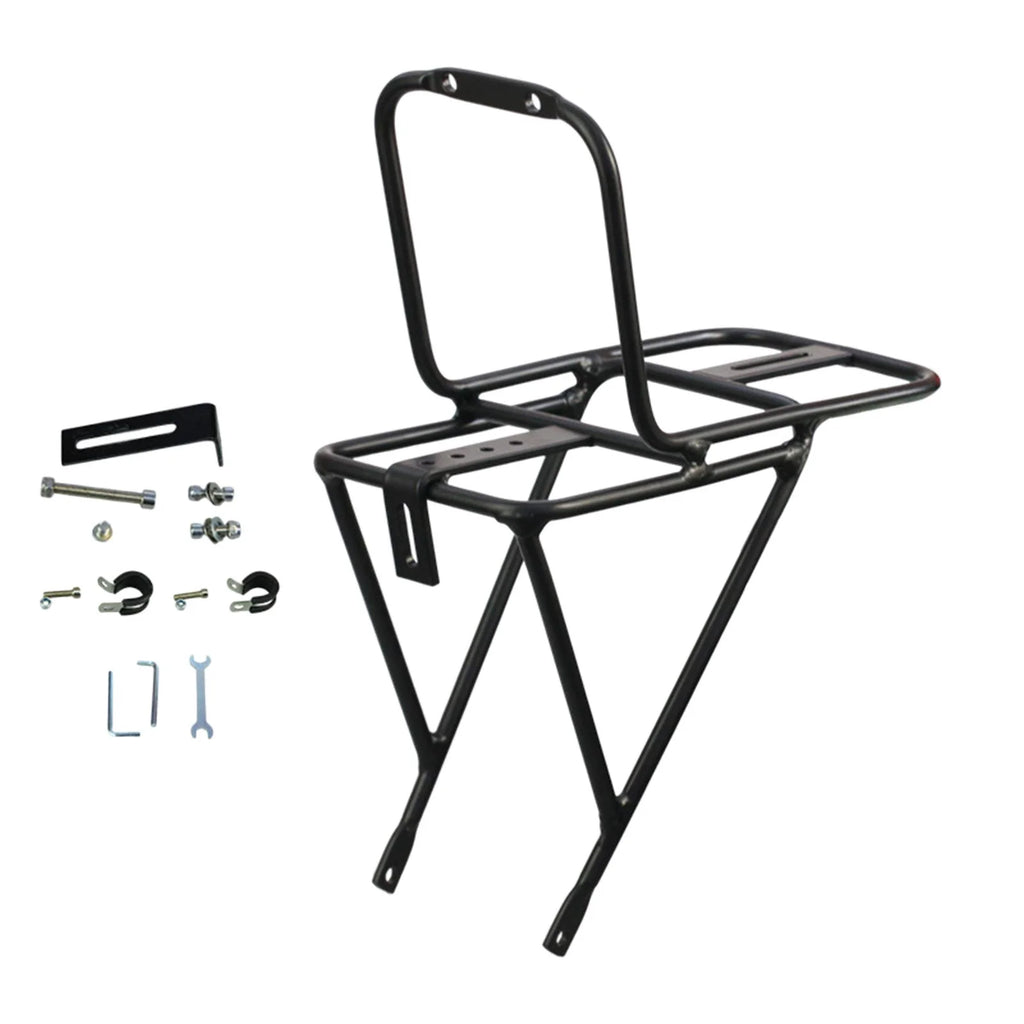 Bike Front Carrier Rack Cargo Pannier W215404