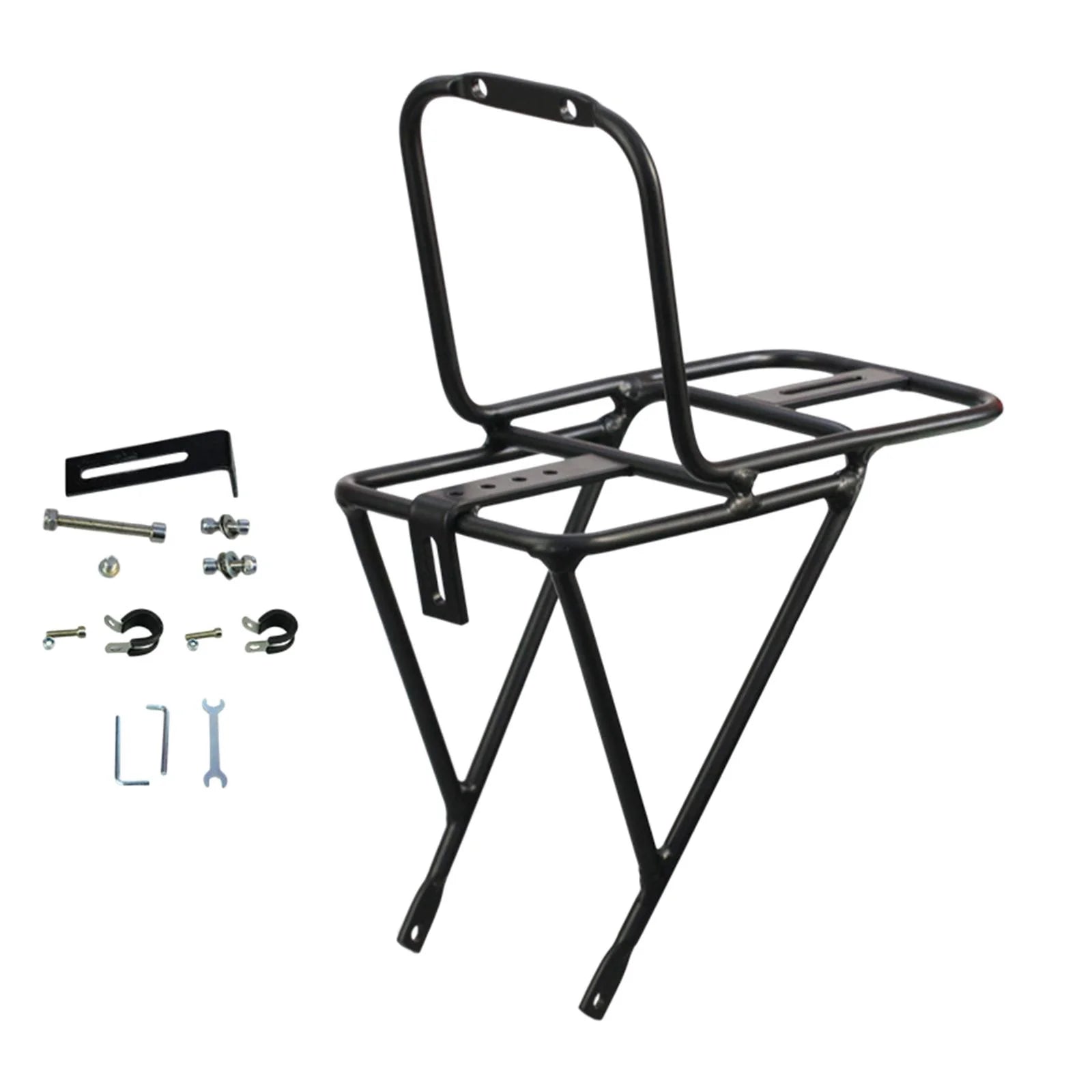 Bike Front Carrier Rack Cargo Pannier W215404