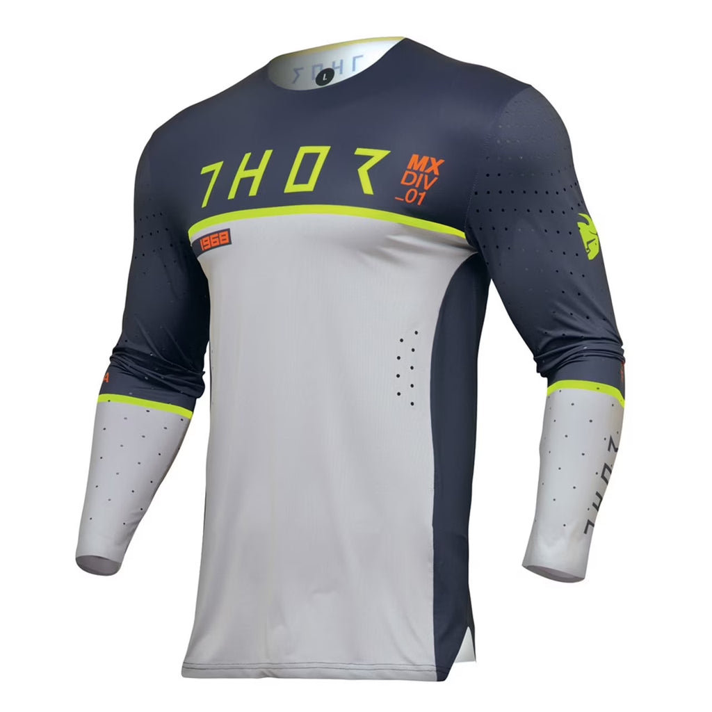 Midnight/Gray Motocross Jersey V4635