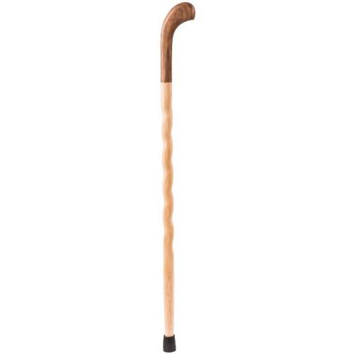 Walnut/Maple Pistol Grip Walking Cane F126205