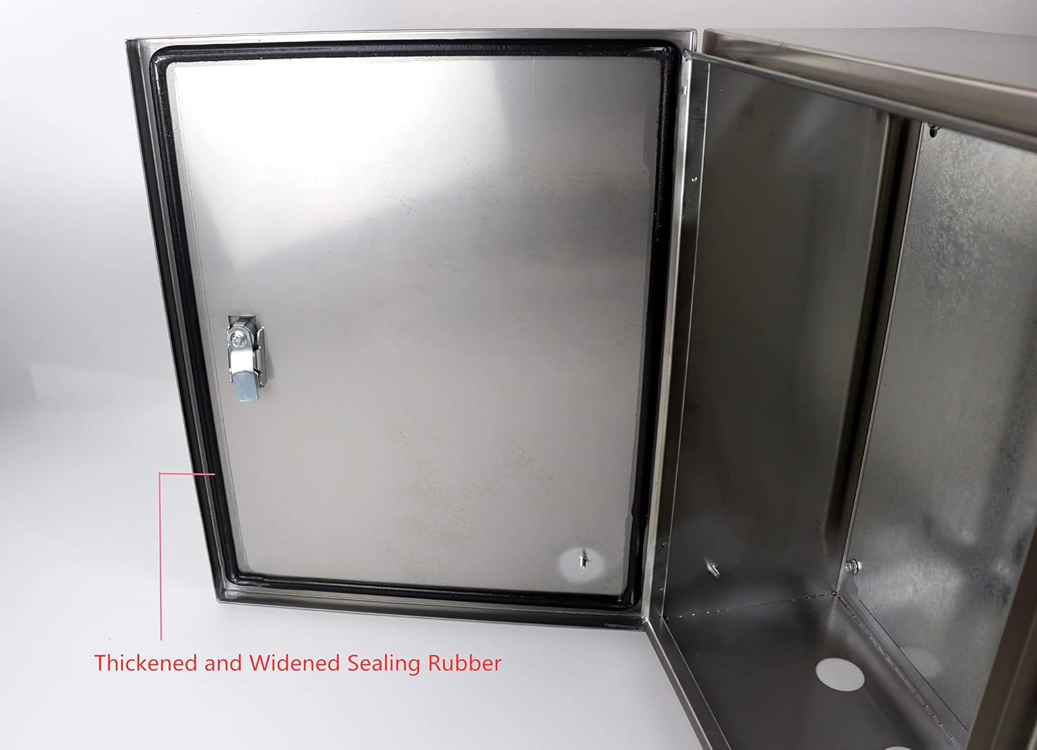 304 Stainless Steel Electrical Enclosure Box 20'' x 16'' x 8'' with Mounting Plate N915