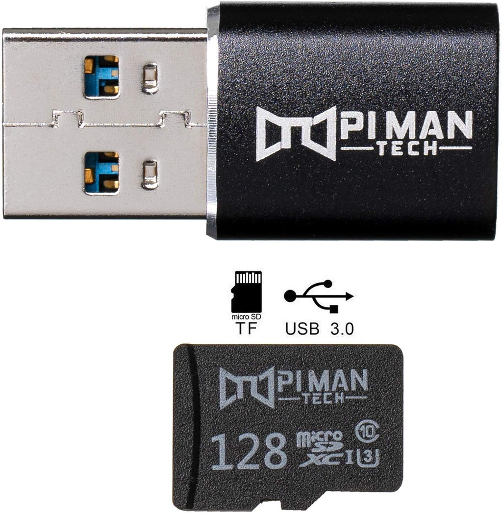 128 GB MicroSD Card USB 3.0 Adapter A553