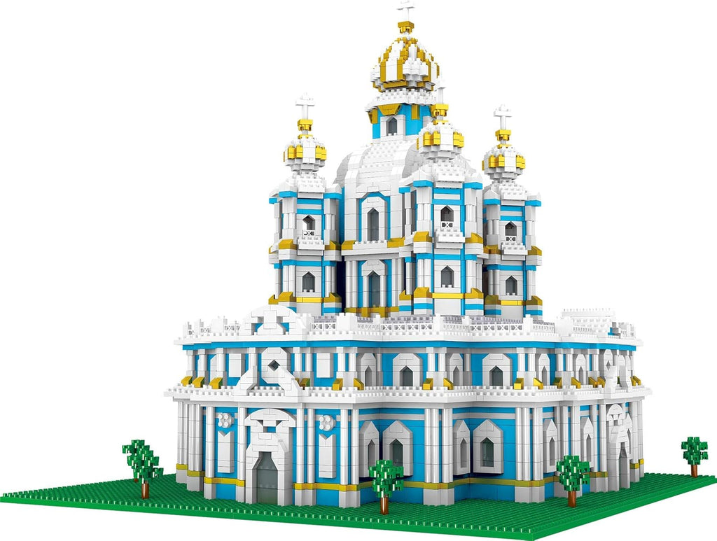 3D Puzzle Smolny Cathedral Building Model Set 3750 Pieces W18923