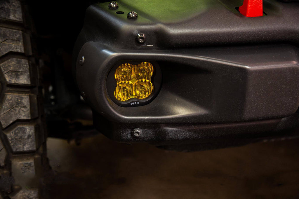 Yellow SAE Fog Worklight Kit E86972