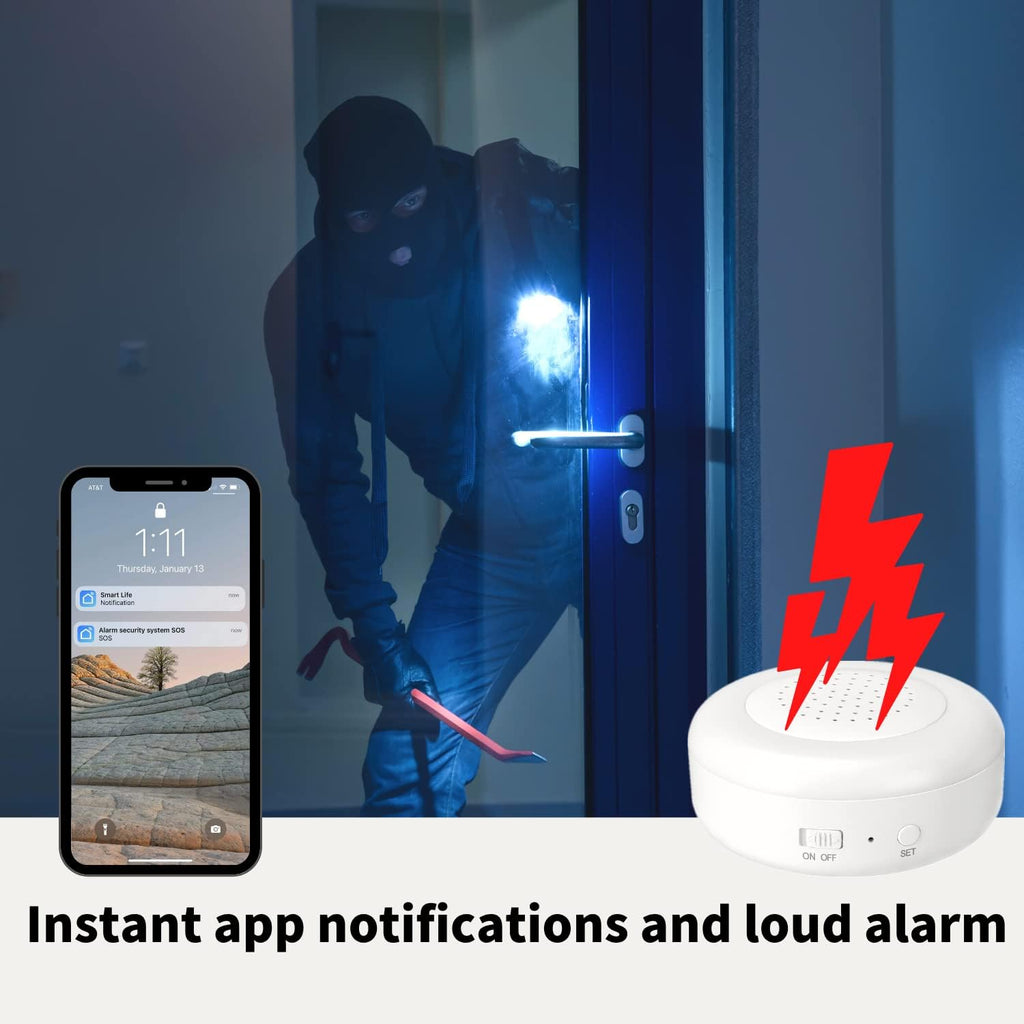 11-Piece Wireless Home Security System Kit A5235