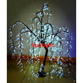 White 4ft LED Willow Weeping Tree Light F6484