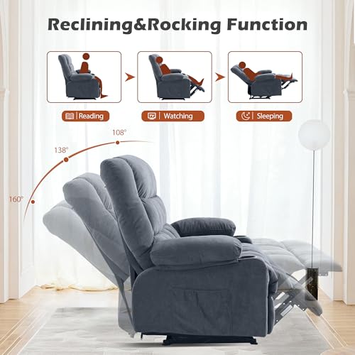 2 Seat Manual Reclining Loveseat with Cup Holders K389894