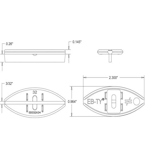 Hidden Deck Fastening Kit 3/32x22 W964
