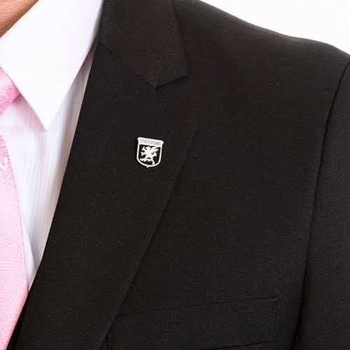 Navy Blue 40 Long Vested Suit X74990