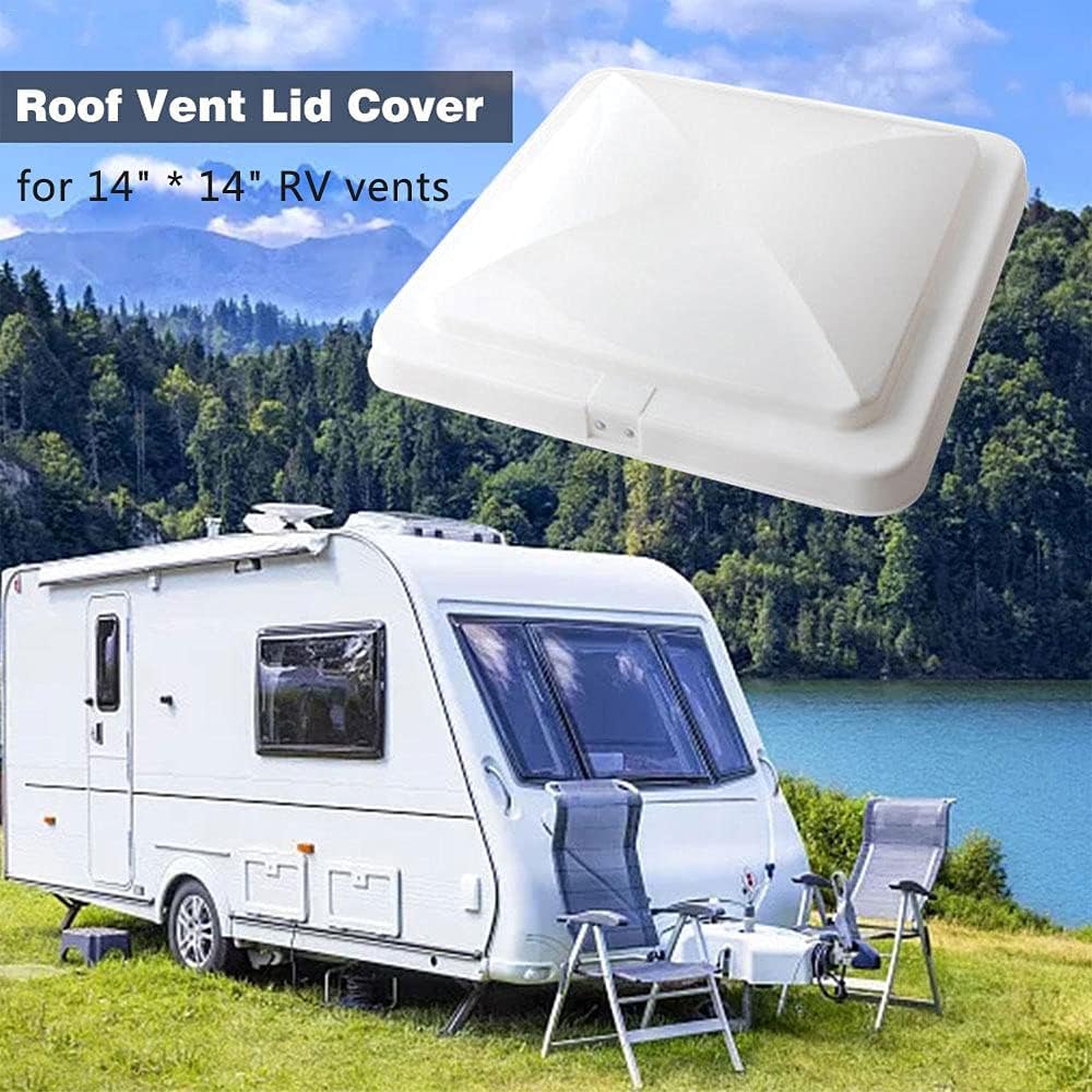 RV Roof Vent Cover 14x14 inch Waterproof E744304