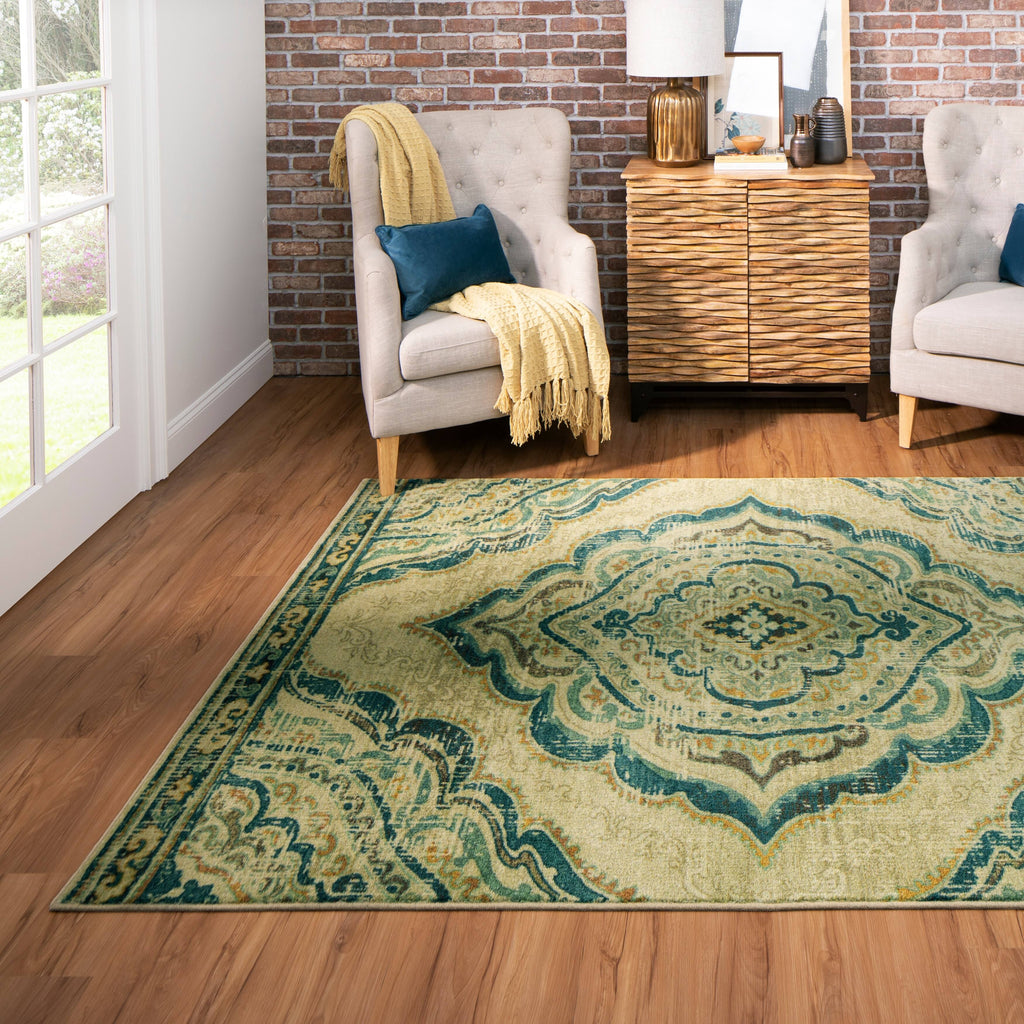 Blue Prismatic Runner L68306