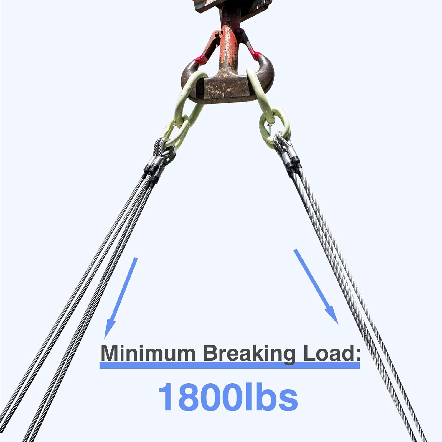 650 ft 7 x 7 Strands T316 Stainless Steel Cable Q72292