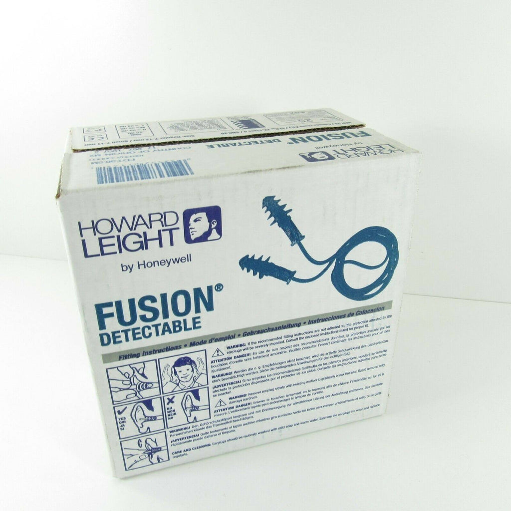 Fusion Detectable 25NRR Earplugs - Small/Corded - 100/Box R57116