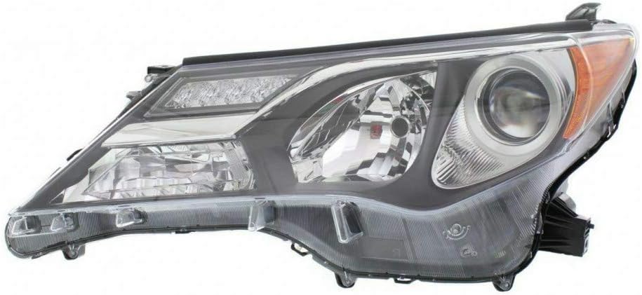 Passenger Side Headlight for Toyota RAV4 2013 2014 2015 S125