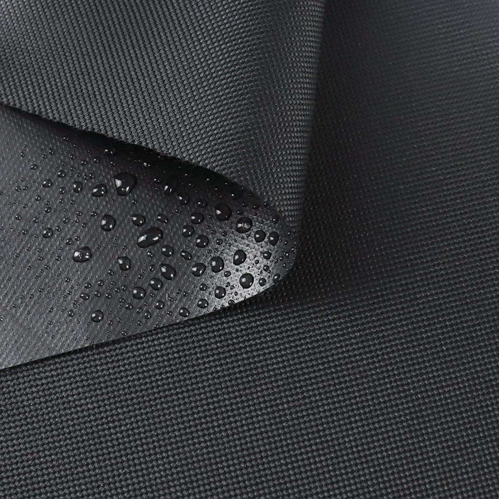1800D Waterproof Canvas Marine Awning Fabric 60" Wide Black X98578