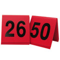 Red Break Resistant Number Tent Q6817