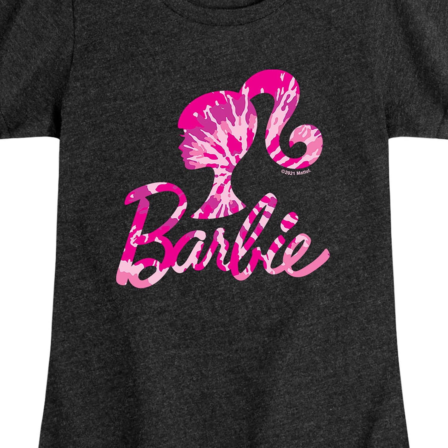 Toddler And Youth Girls Short Sleeve Graphic T-Shirt W9427