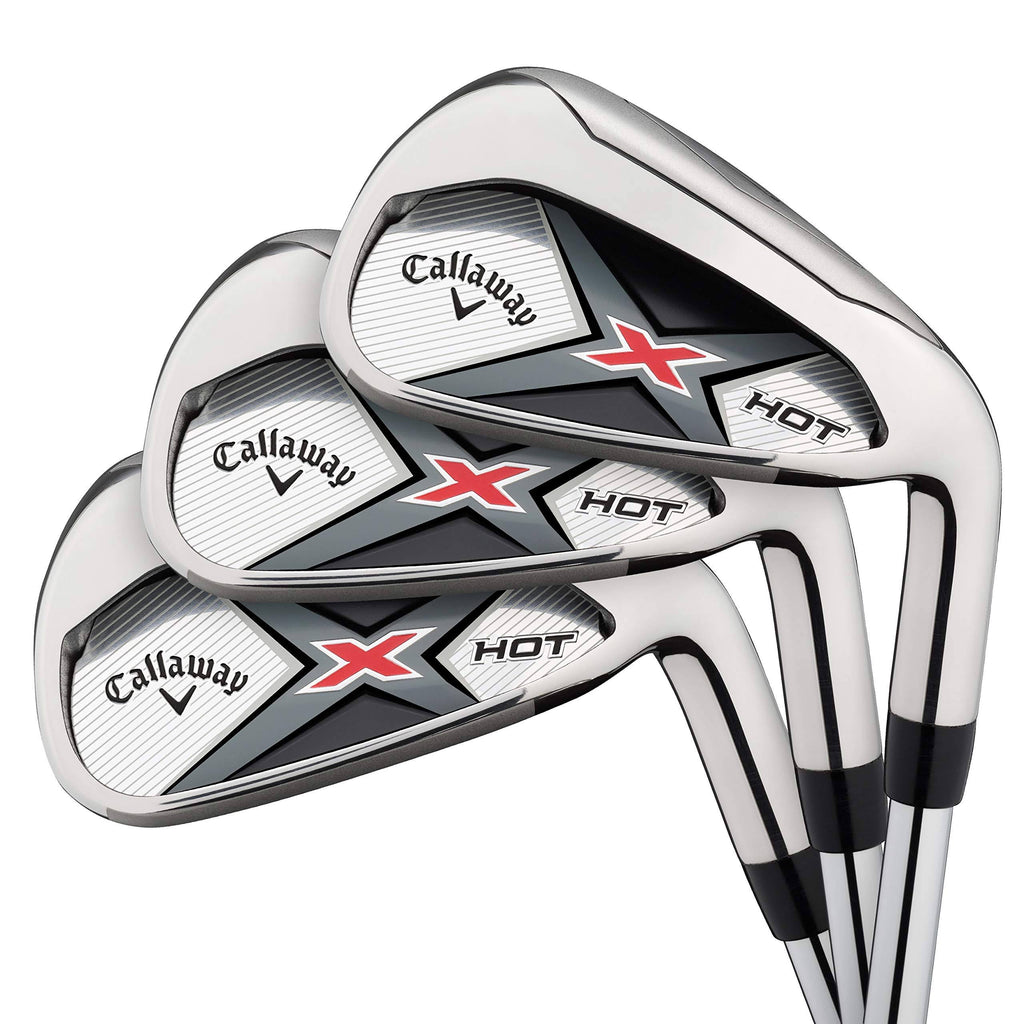 Steel Stiff Left Handed Iron Set 4-PW,AW X1862