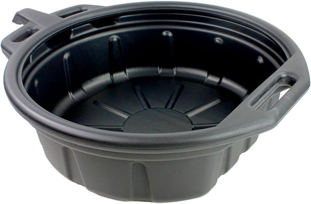 Black 2 Gallon Portable Oil Drain Pan G26448