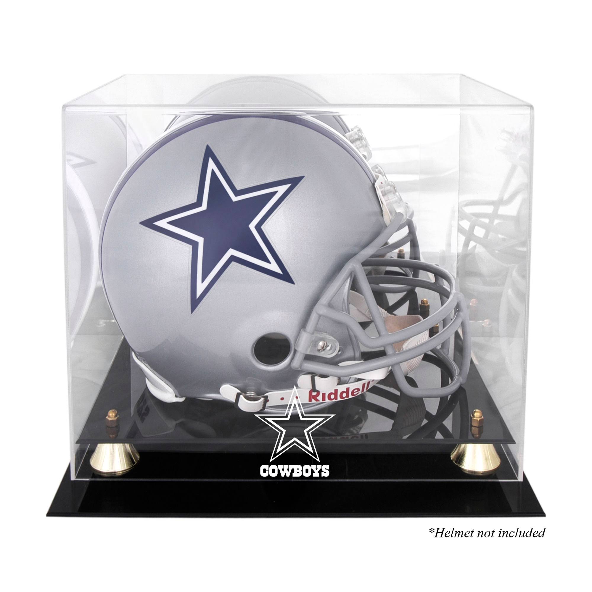 Dallas Cowboys Helmet Logo Display Case M6680