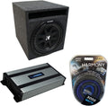 15 Kicker Comp C15 Sub Box Enclosure & Harmony HA-A800.1 Amp N862612