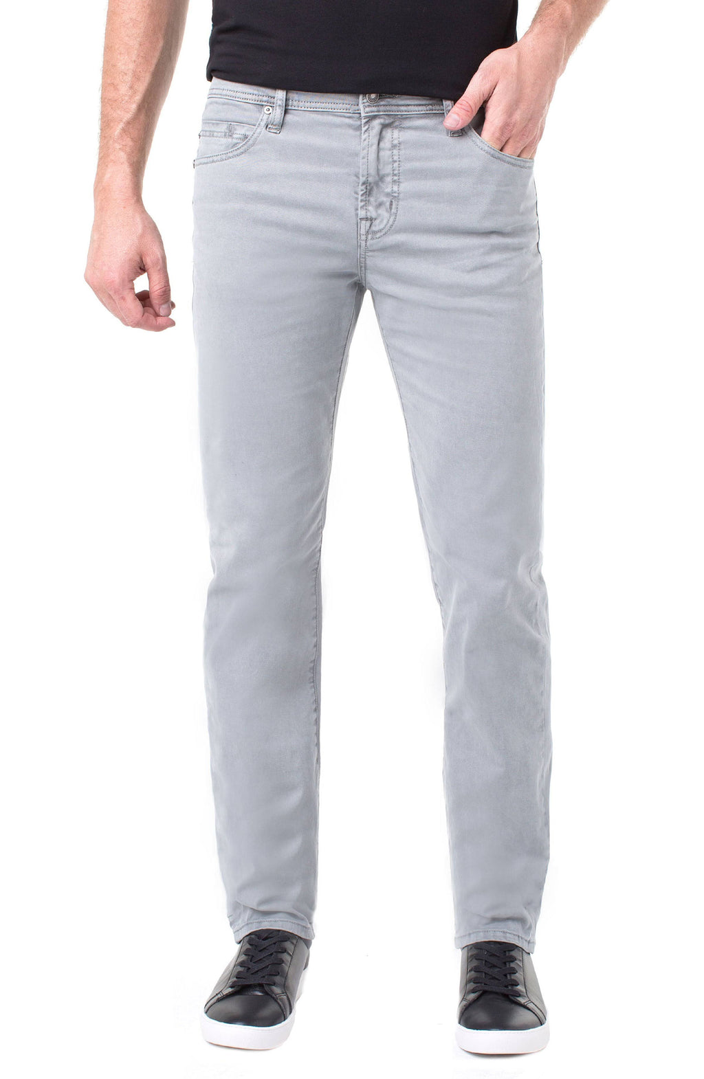 Pigment Dyed Stretch Relaxed Straight Pant - Sharkskin - 32x34 U691