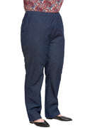 Blue Adaptive Denim Pants V48711